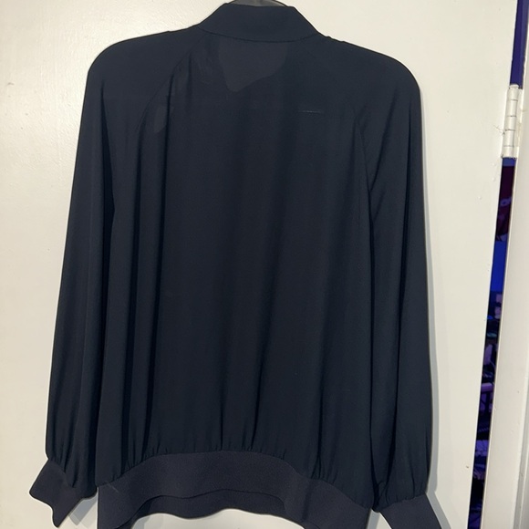 NWOT. Woman’s Ted Baker London long sleeve top, with scarf neck tie. Size 4. - Picture 6 of 6